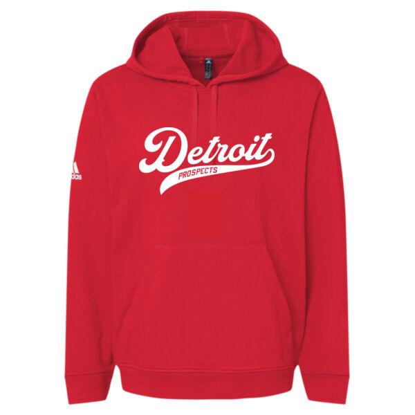 Adidas Unisex Fleece Hooded Sweatshirt Thumbnail