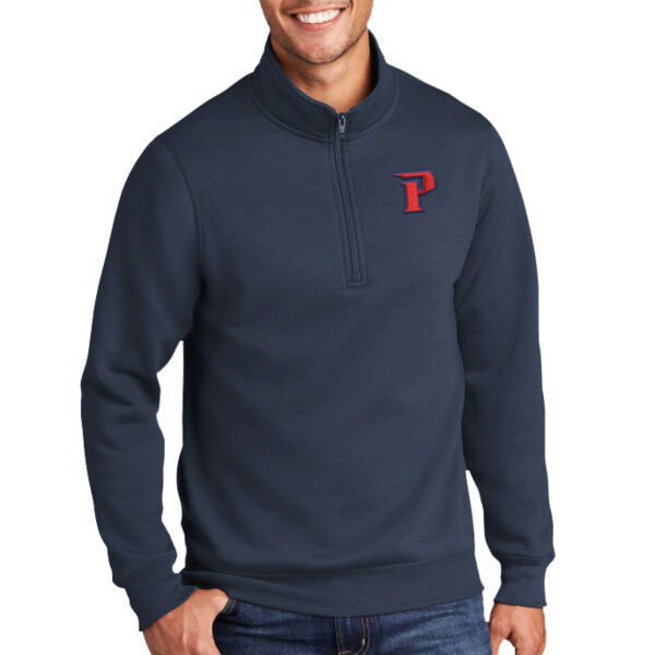 Port & Co™ Core Fleece 1/4-Zip Pullover Sweatshirt Thumbnail